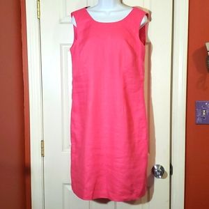 Kim Rogers Pink Linen dress